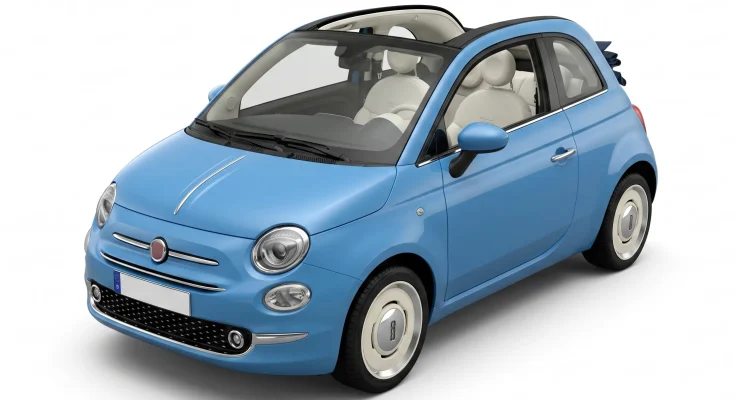 Alquilar coche Fiat 500 Cabrio